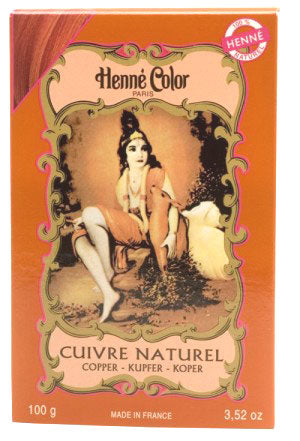 Henné cuivre Henné Color - 100 gr Poudre.