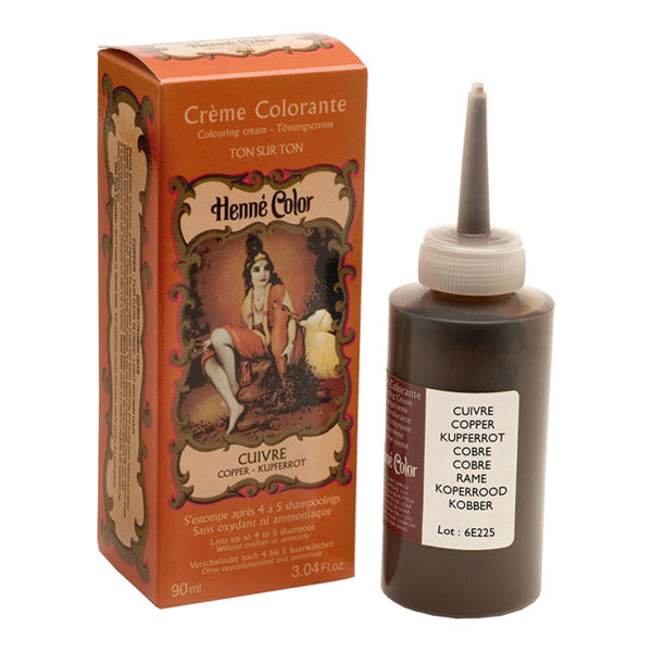 Crème colorante Cuivre Henné Color - 90 ml