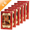 Lot de 6 Hennés Acajou Henné Color -100 poudre