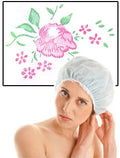 Bonnet de Douche - Fleur Rose