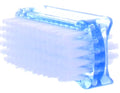 Brosse à ongles double face - Bleu