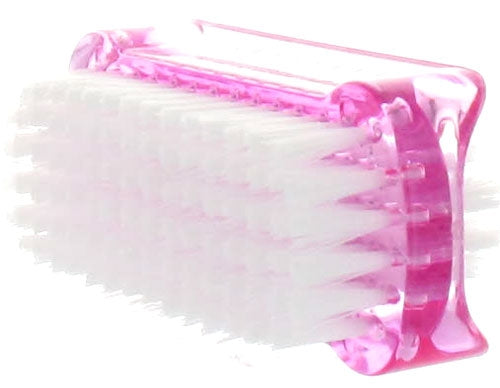 Brosse à ongles double face - Rose