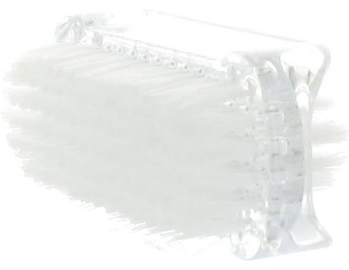 Brosse à ongles double face - Transparente