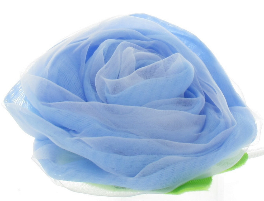 Fleur de Bain / Douche en forme de Rose - Bleu