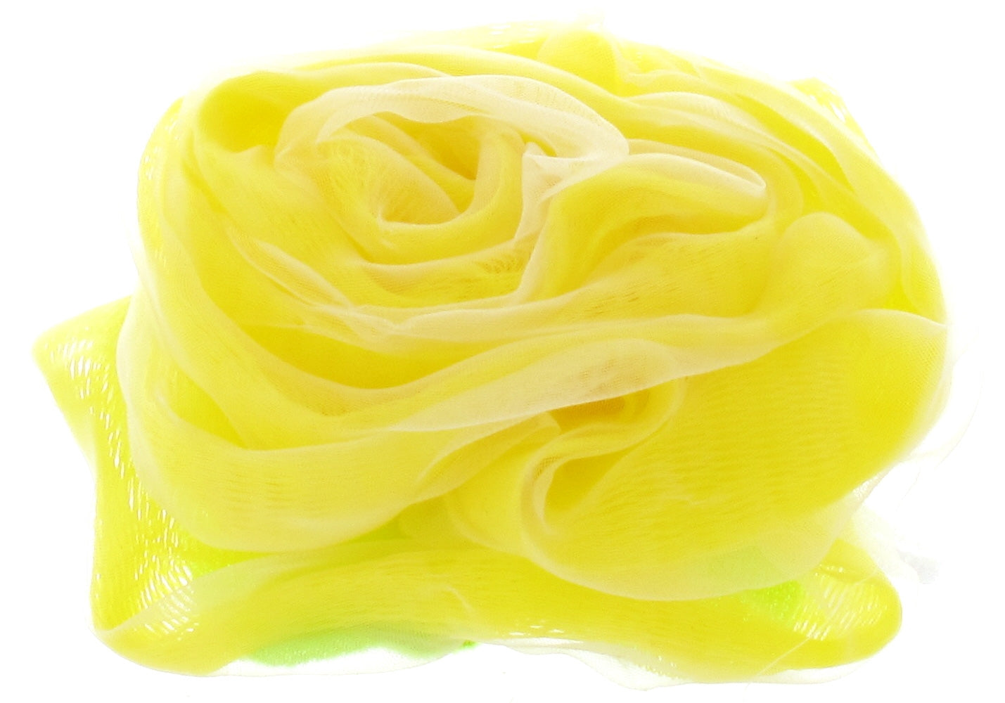 Fleur de Bain / Douche en forme de Rose - Jaune