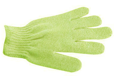 Gant de gommage 5 doigts - Vert Clair