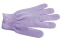 Gant de gommage 5 doigts - Violet