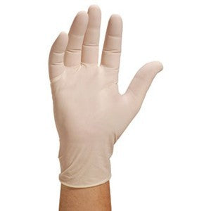 2 Gants Latex naturel poudrés - taille M 7/8