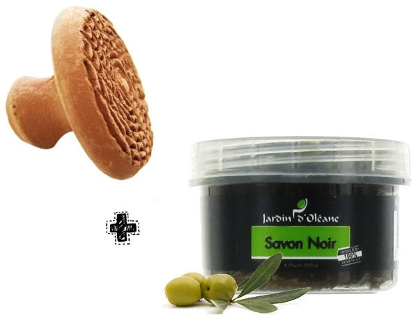 Kit 1 Disque Mhakka + 1 petit pot de Savon Noir