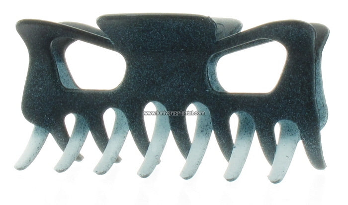 Pince à cheveux - 9cm (bleu nuit)