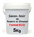 Savon Noir au Romarin et Ghassoul 5 KG